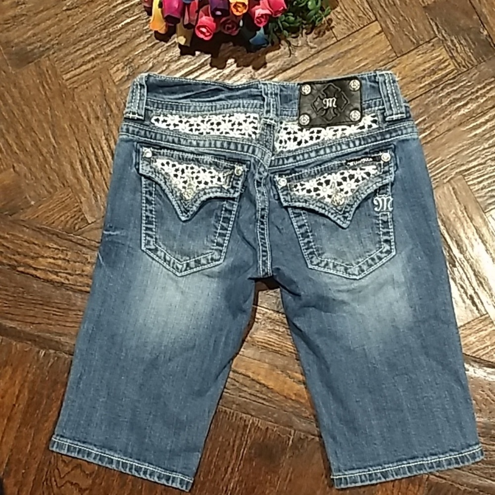 ❤FINALPRICE❤️Miss me jean shorts with.pearls